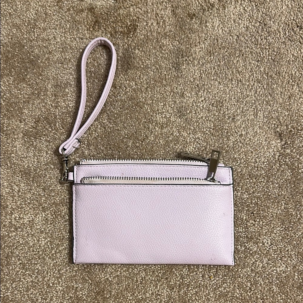 A New Day Purple Wristlet Clutch Sleek Design